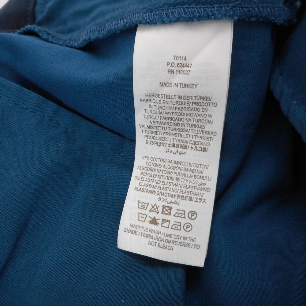 Boden Women's size US 4R Blue Pants Ankle Career Office Casual Pockets - Picture 9 of 9